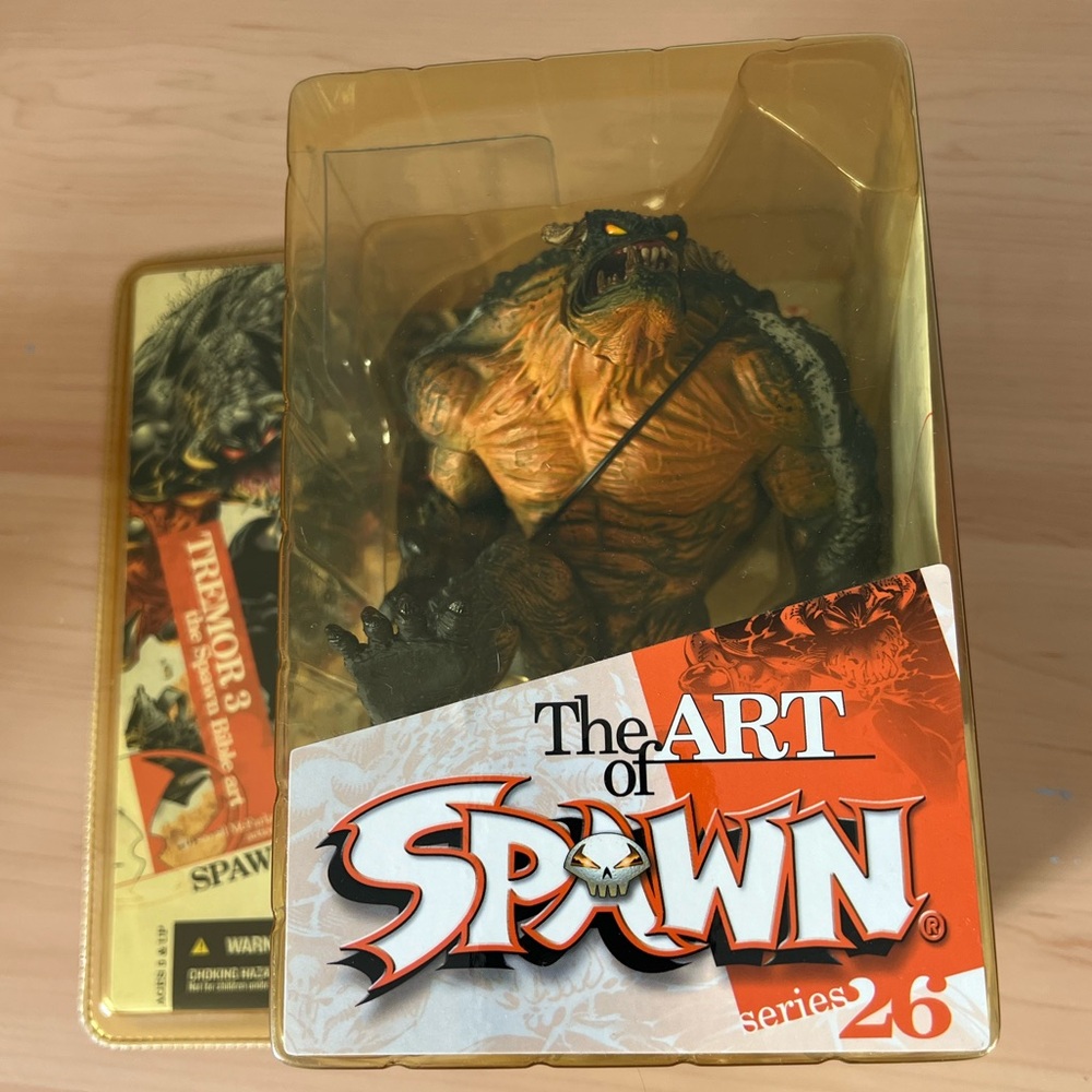 2004 Tremor 3 Spawn Bible Art The Art of Spawn Series 23 Mcfarlane Toy Figure